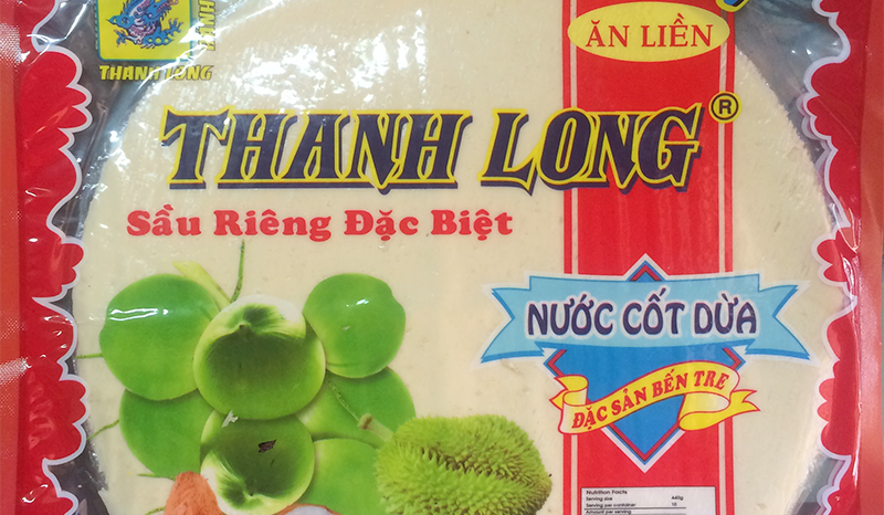 Bánh phồng nước cốt dừa Thanh Long - Đặc sản Bến Tre